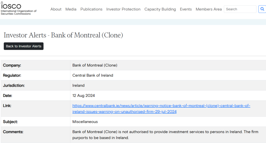 Bank of Montreal Review