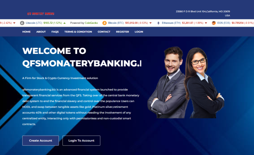 QFS Monatery Banking Review : Recover Your Deposit – Warning Alert